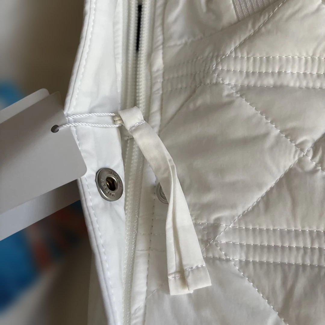 新品　キャロウェイ　中綿入りロングベスト　白　サイズLL 送料込み