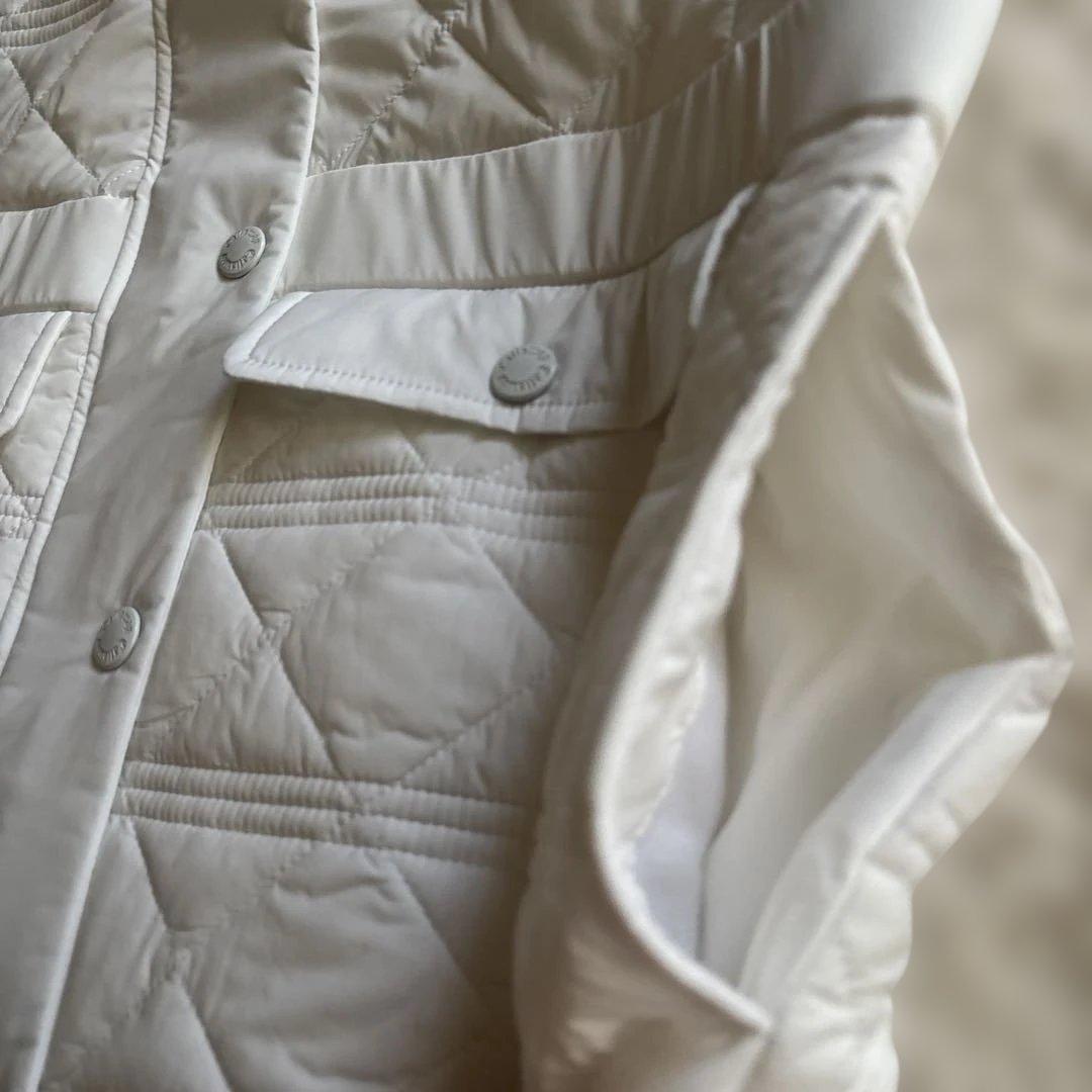 新品　キャロウェイ　中綿入りロングベスト　白　サイズLL 送料込み