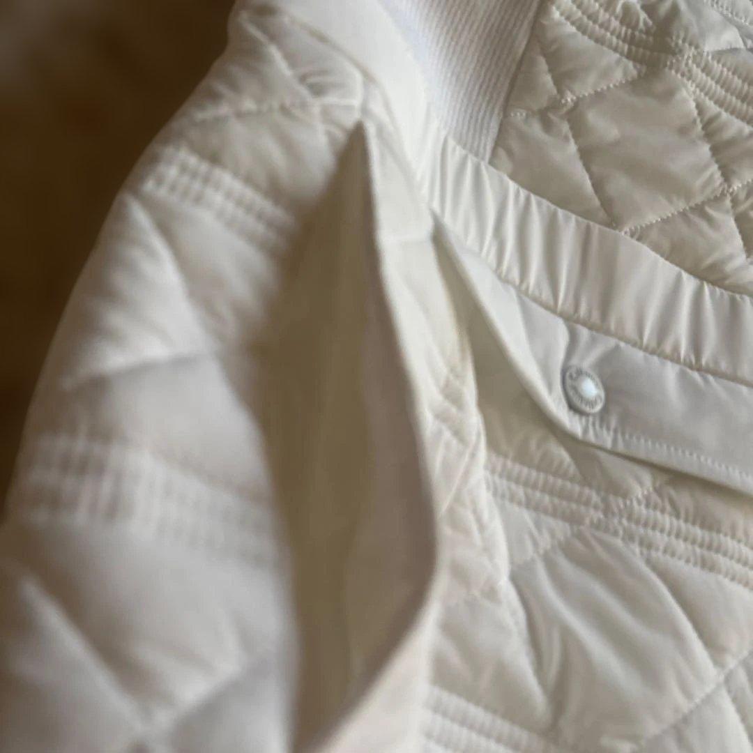 新品　キャロウェイ　中綿入りロングベスト　白　サイズLL 送料込み