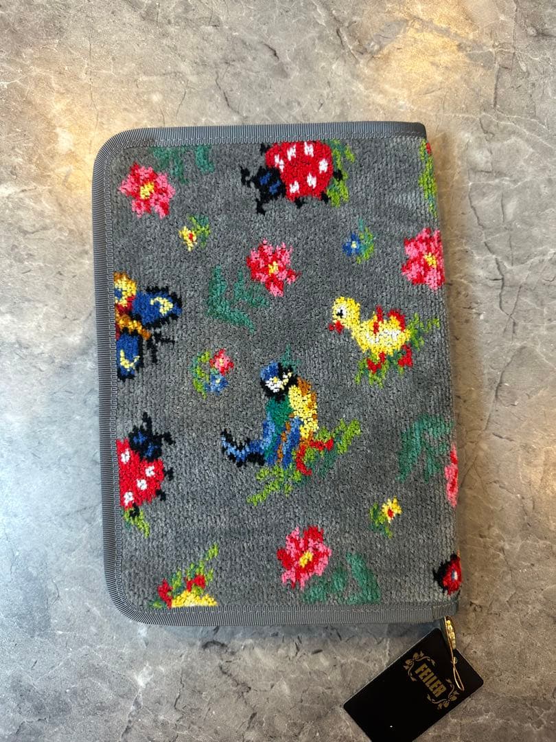 【新品】FEILER♡ハイジ♡グレー♡マルチケース♡母子手帳ケース♡レア完売品