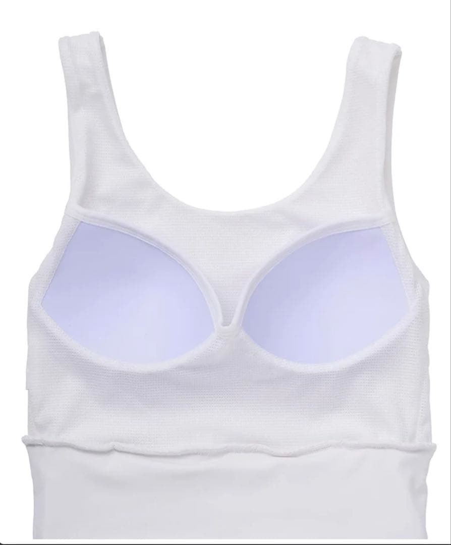 【新品未使用】【SUKALA】ブラトップ付きバルーンカシュクールトップス／S