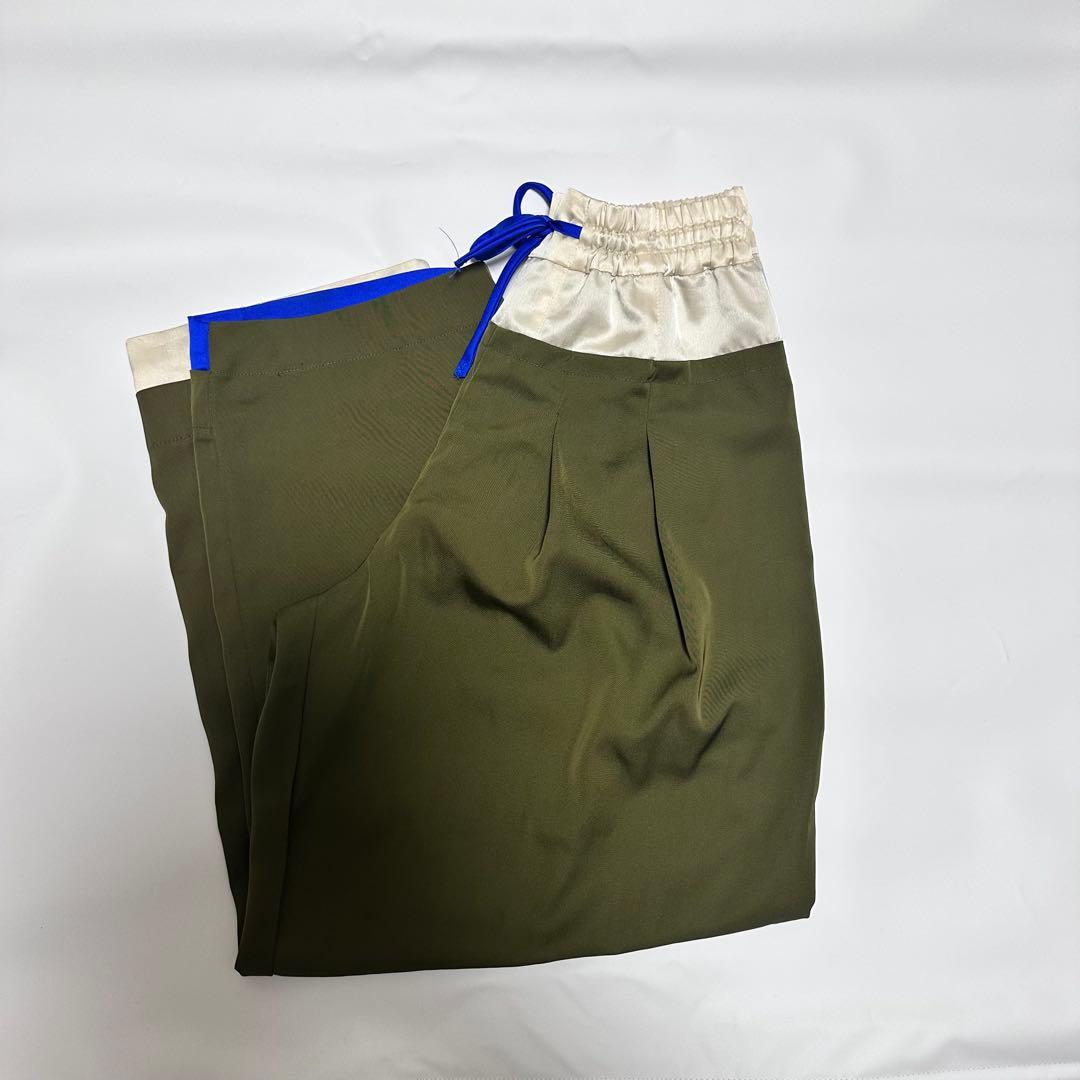 最終価格‼️【美品】OMMO　BOLCKING EASY TUCK PT