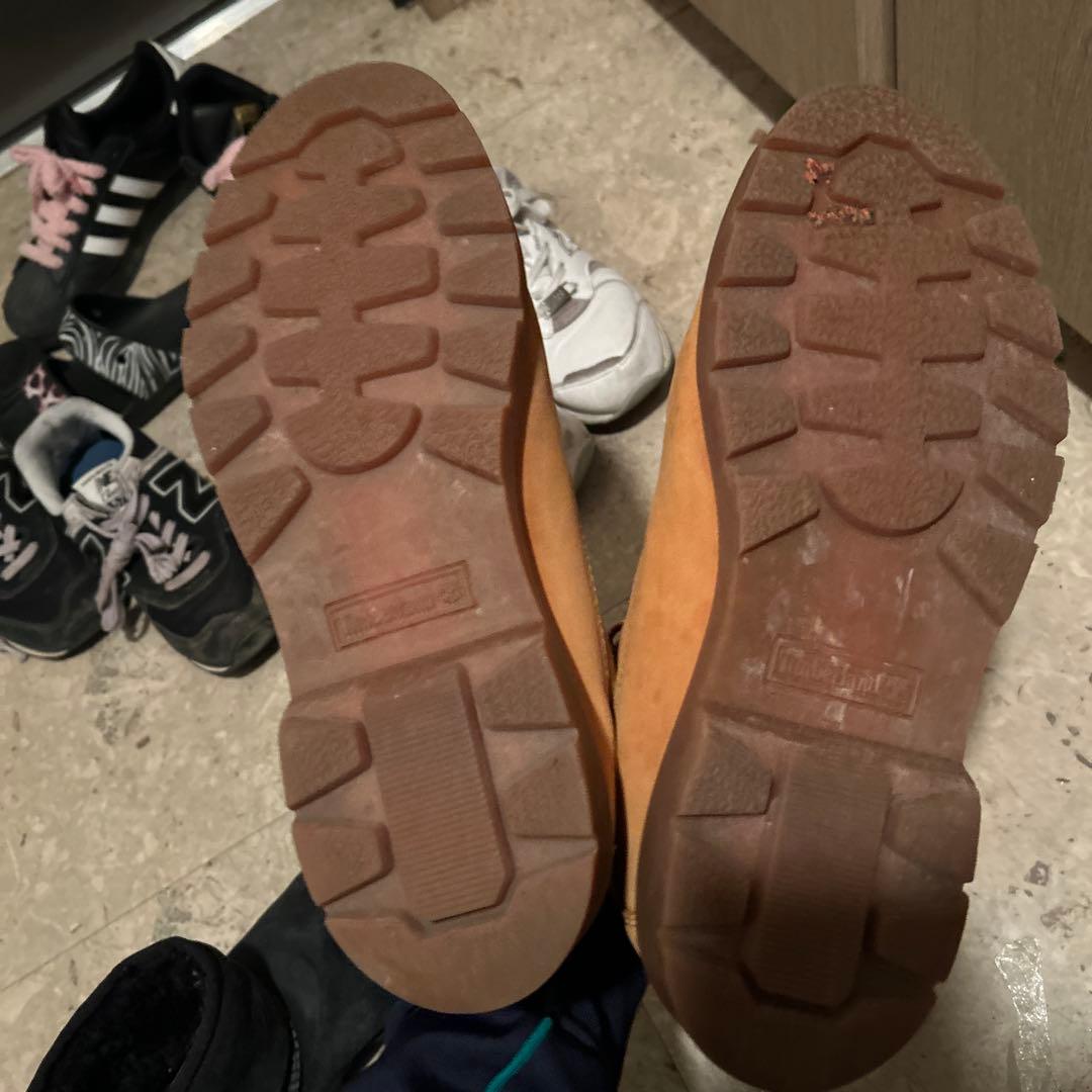 Timberland ブラウン ワークブーツ ミッドカット、ローカット