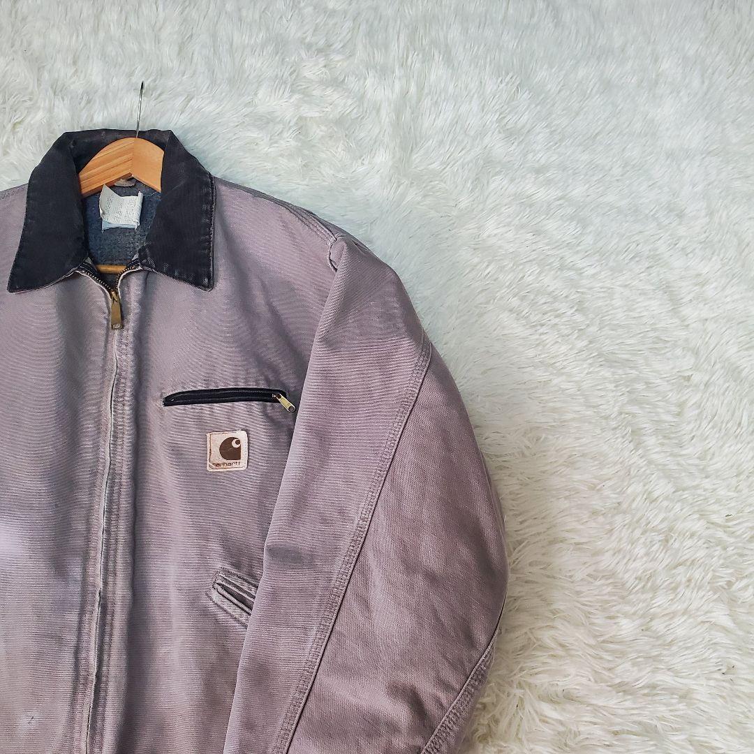 90s カーハート デトロイトジャケット グレー 2XL 野村訓一 J76CMT