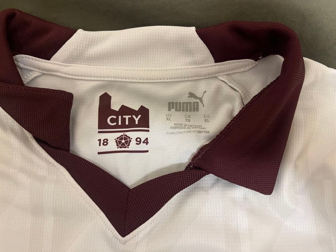 【価格相談】　マンチェスター・シティ J. ALVAREZ 19番 シャツ XL