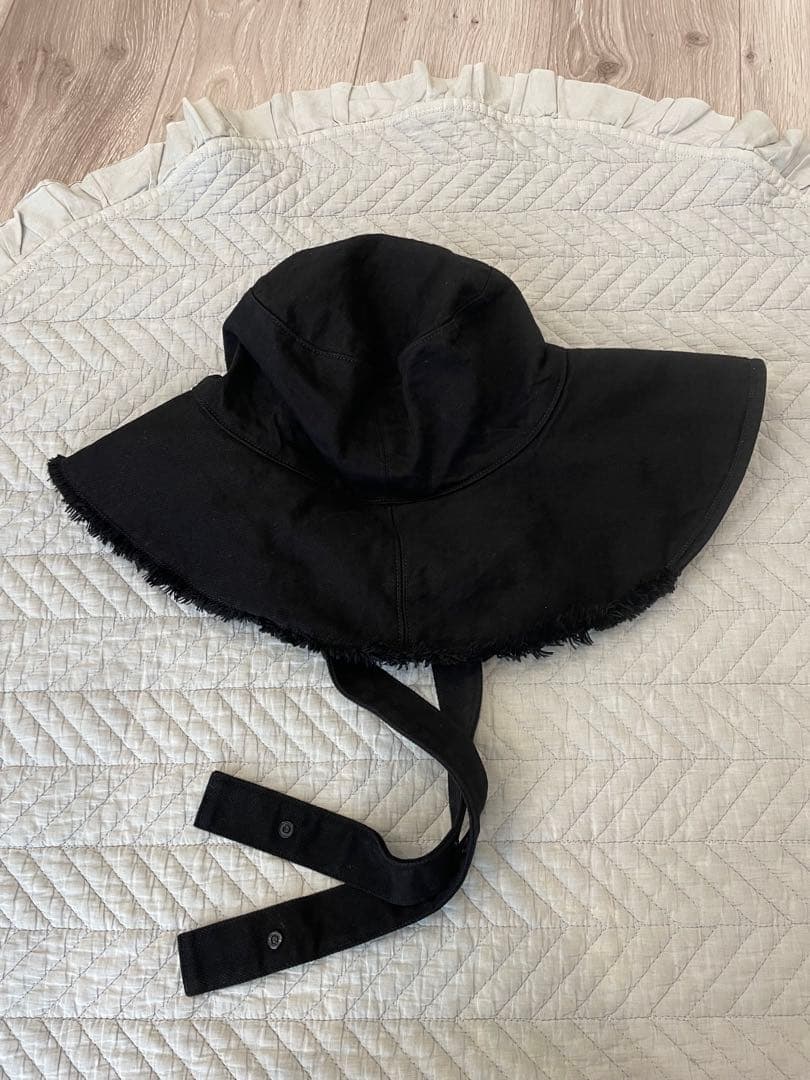 KIJIMA TAKAYUKI DENIM BUCKET ハット 黒