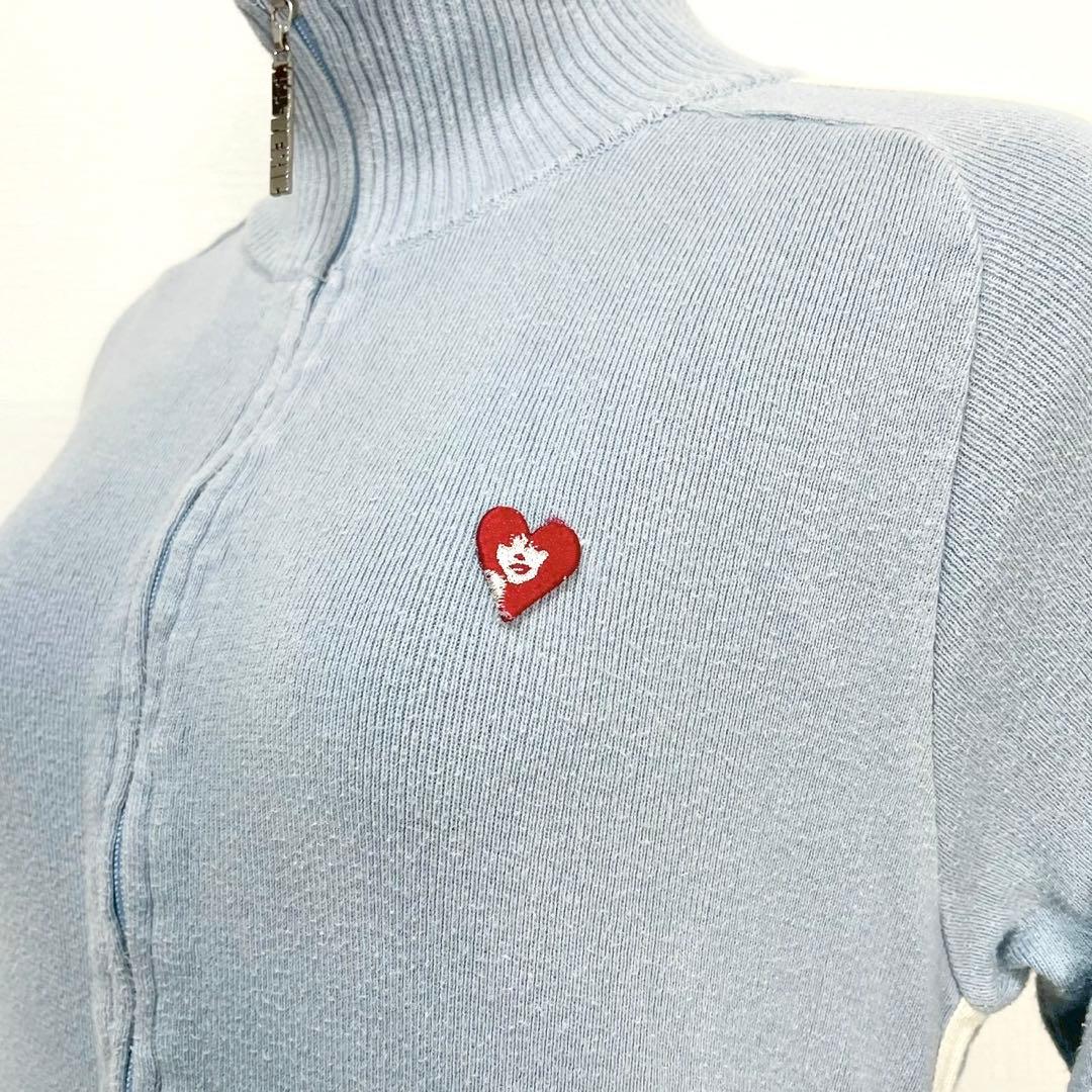 y2k❤️ 00s HYSTERIC GLAMOUR ニット トラックジャケット