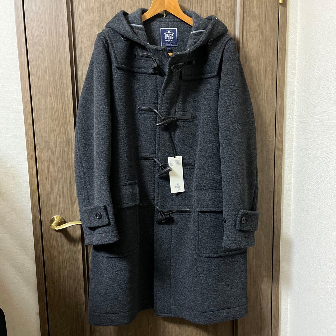 J.PRESS グレー ダッフルコート Mサイズ