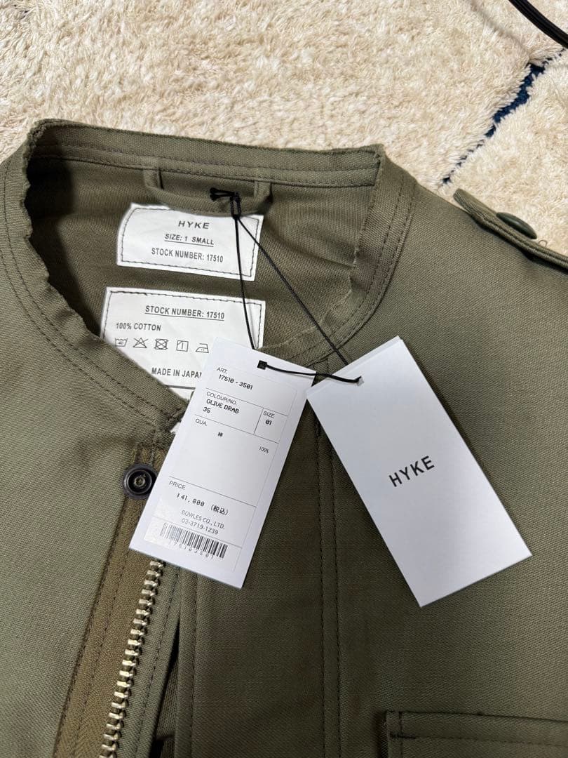 ジャケット・アウター HYKE TYPE M-51 FIELD CROPPED JACKET