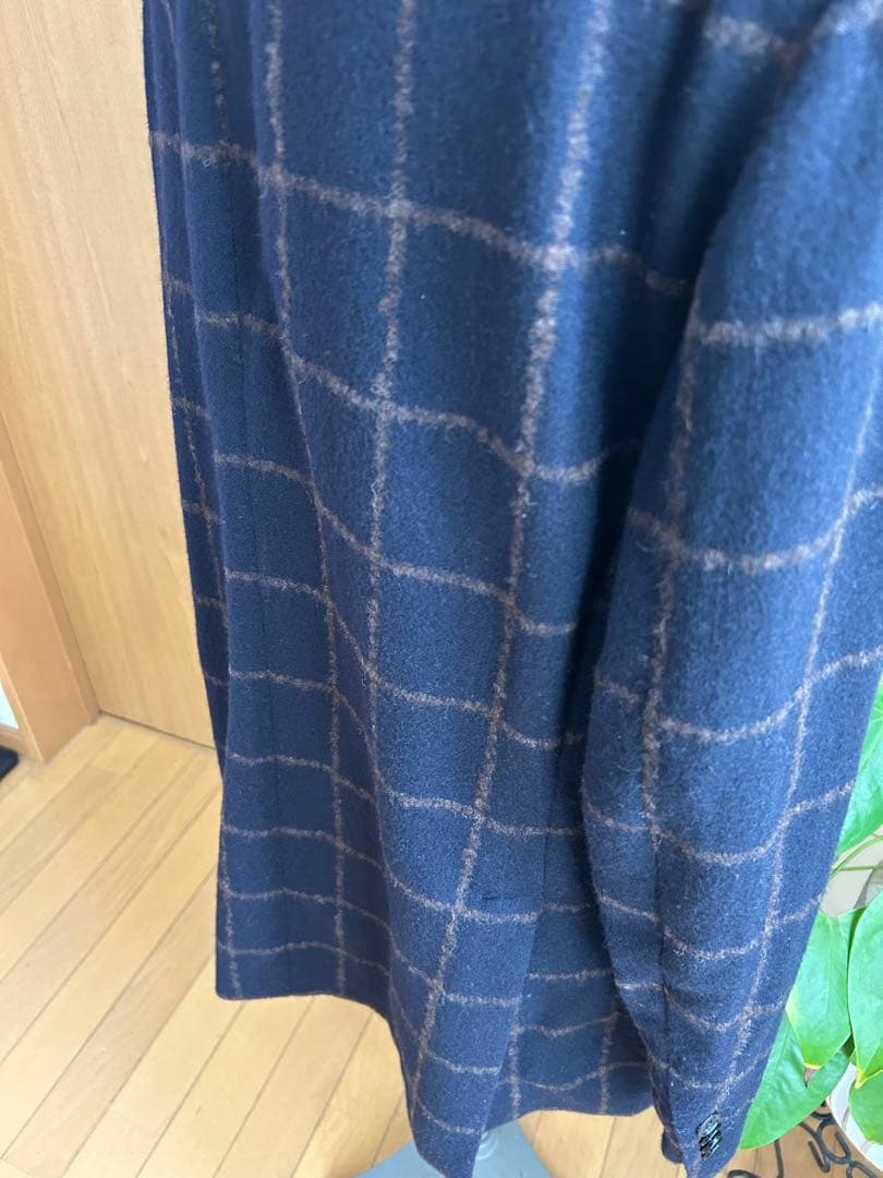 TAGLIATORE（タリアトーレ） ネイビー チェック柄 テーラードジャケット