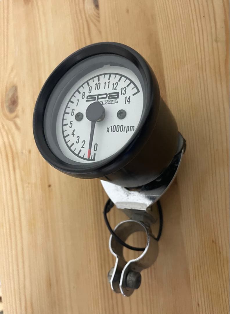 武川Takegawa 機械式タコメーター 14,000rpm
