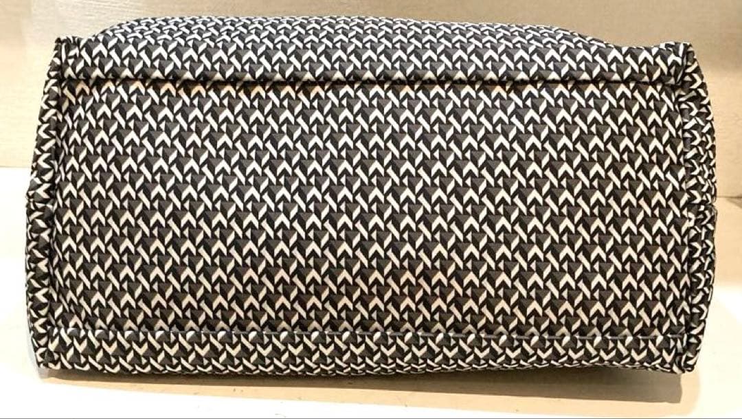 【美品】ROBERTA PIERI タタミ レザートートバッグ　グレー