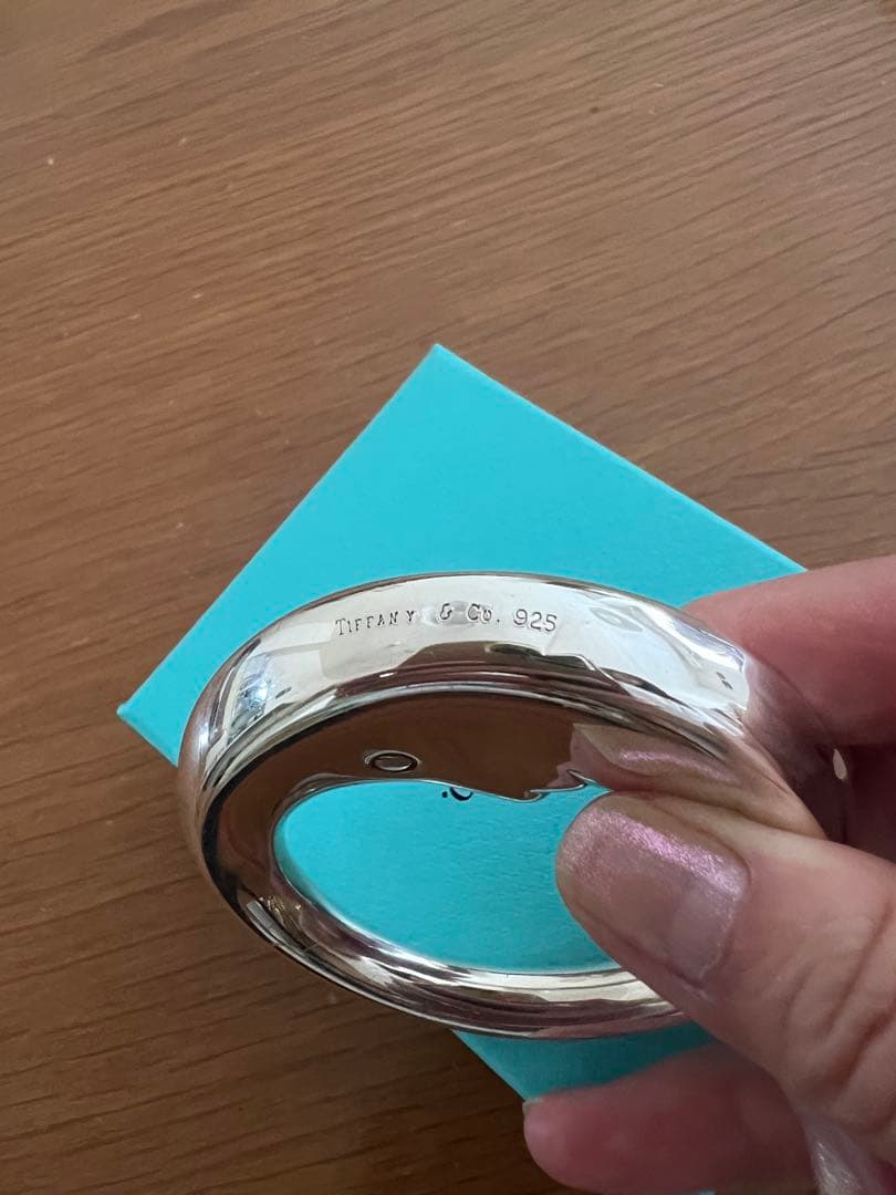ティファニーTiffany & Co. シルバー　ベビーラトル　マンインザムーン