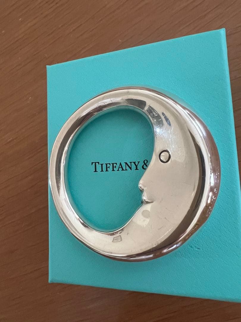 ティファニーTiffany & Co. シルバー　ベビーラトル　マンインザムーン