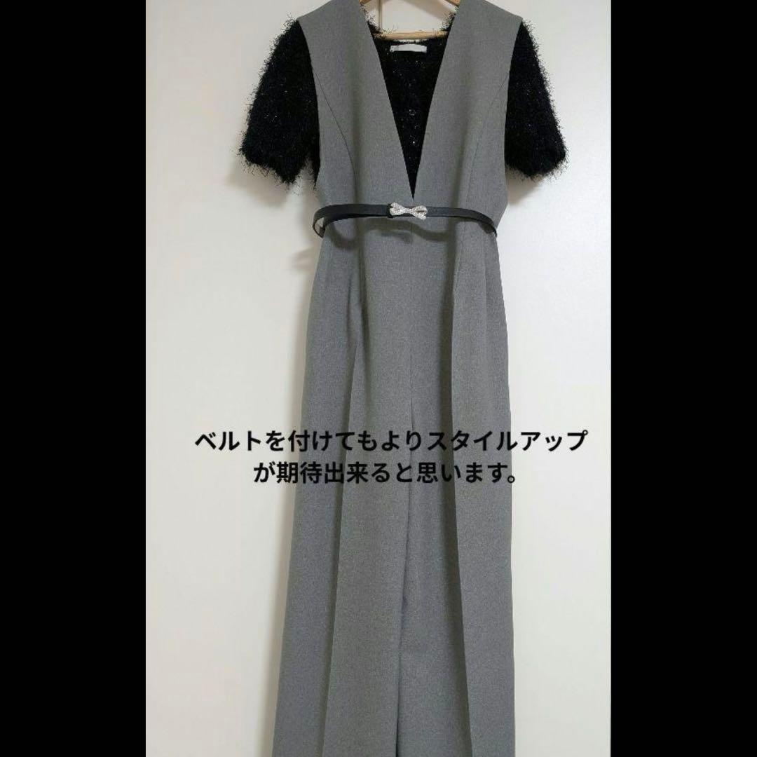 24AW セルフォード ウールライクサロペット グレー S