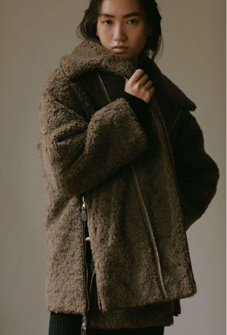 CASA FLINE | カーサフライン ステンカラーボアリバーシブルJKコート