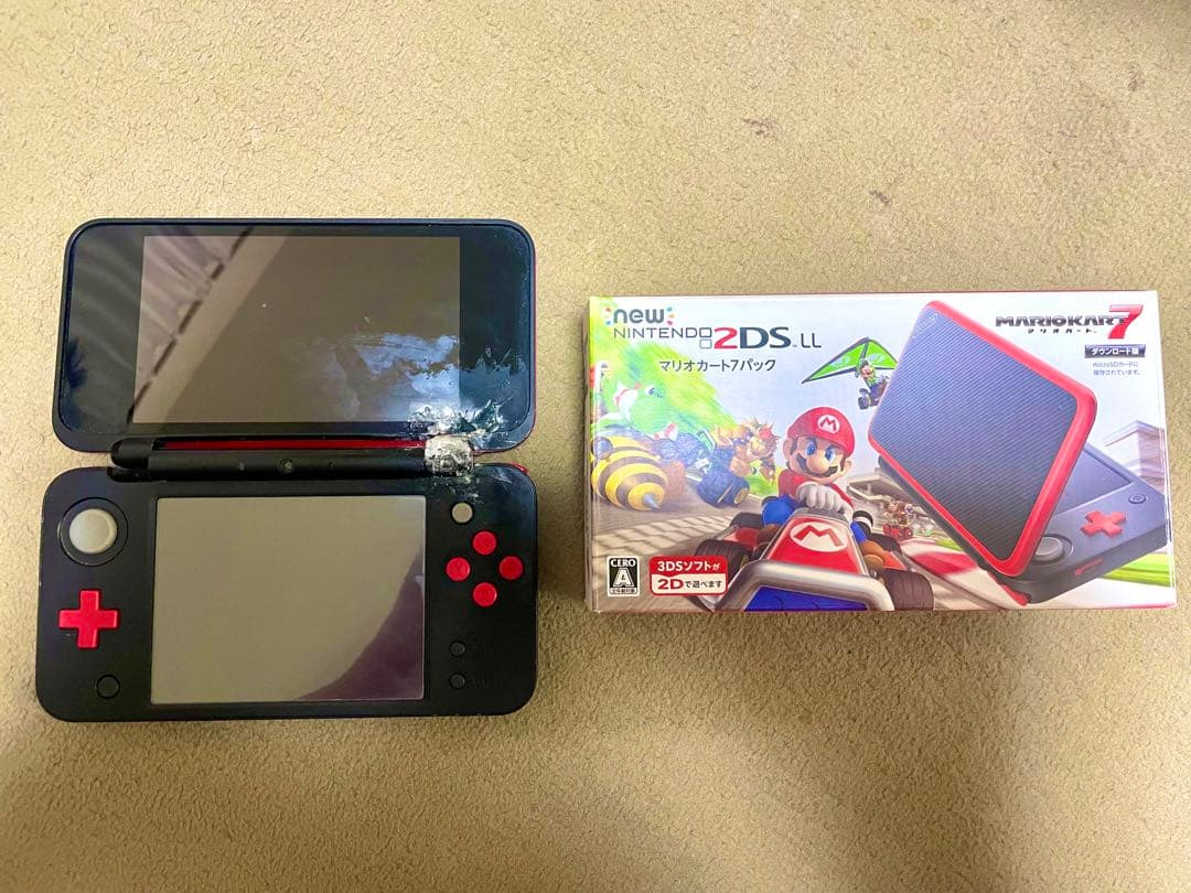 Nintendo 他ゲーム機本体 NEWニンテンドー2DS LL 箱有り