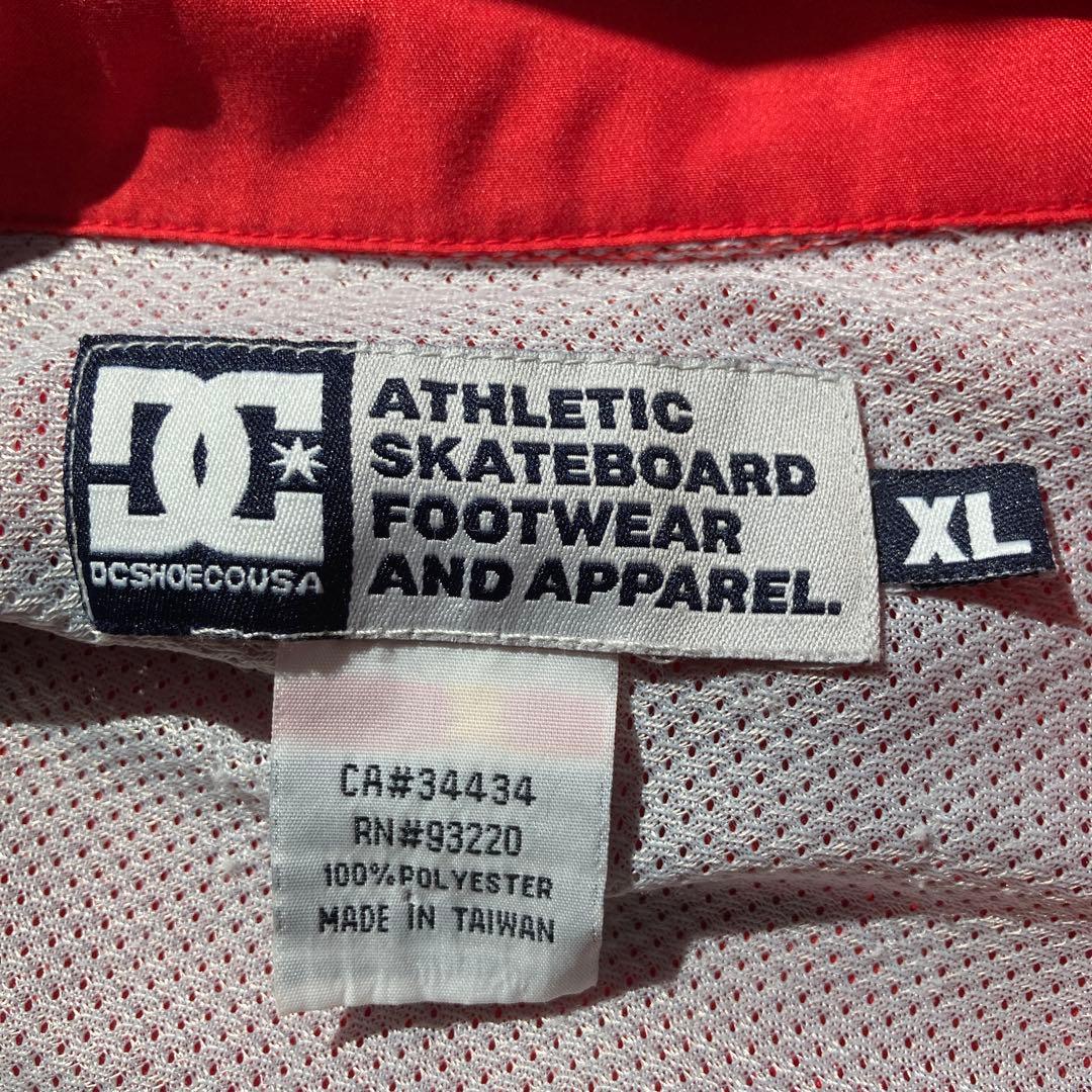 90's DC SHOE 初期ナイロンジャケット リフレクター Y2K美品　XL