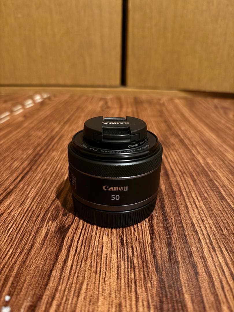 【美品】Canon RF50mm f1.8 stm（レンズフード、フィルター付）