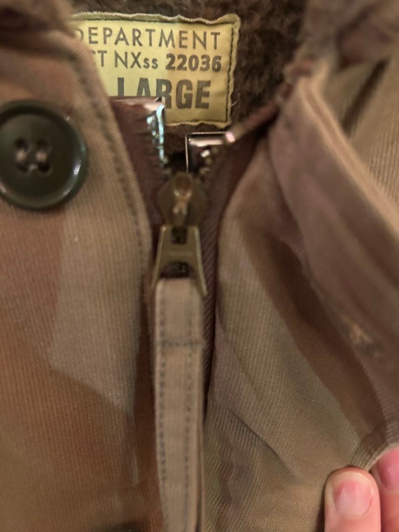 値下げ　バズリクソンズ　N-1 デッキジャケット　サイズ　40 ステンシル