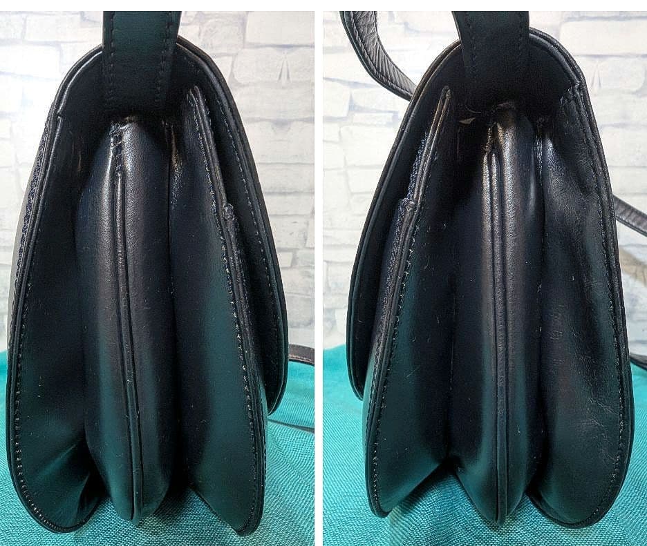 ♥まこ♥美品♥ ロエベ ショルダー アナグラム レザー OLD LOEWE