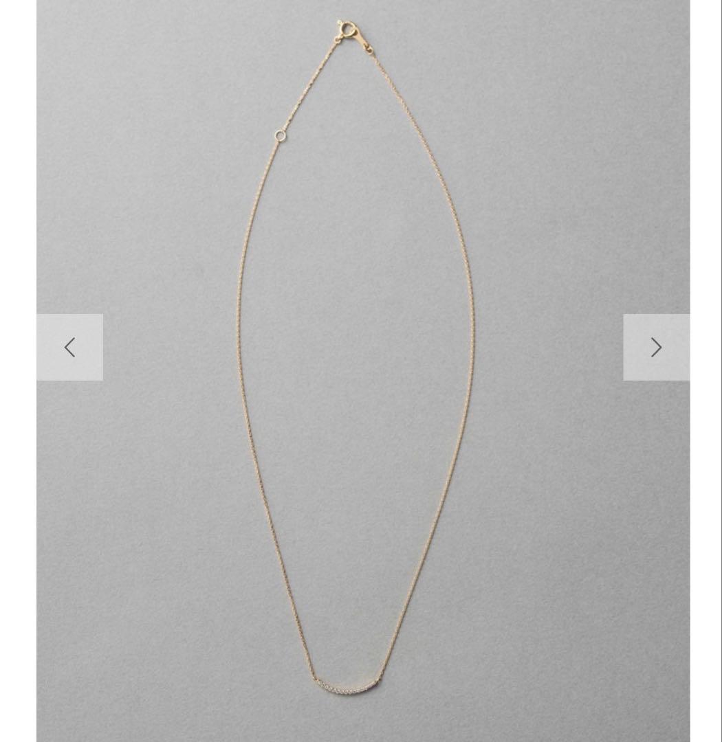 K18 パーティクル ネックレス イエローゴールド