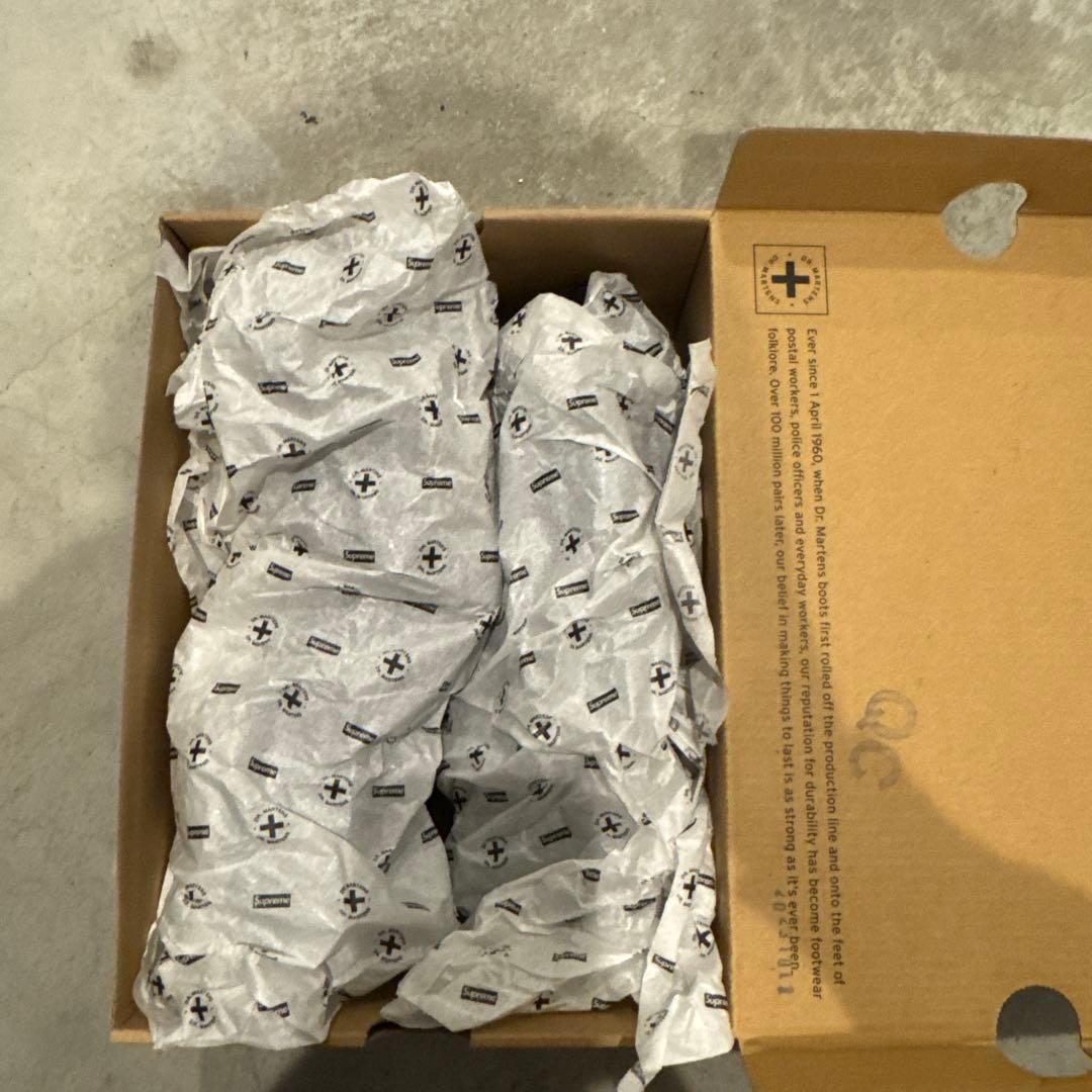 靴 24ss Supreme Dr.Martens 1461 3 Eye Shoe