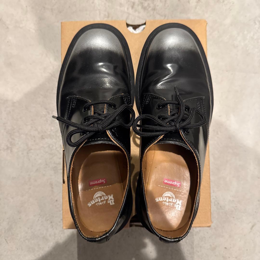 靴 24ss Supreme Dr.Martens 1461 3 Eye Shoe