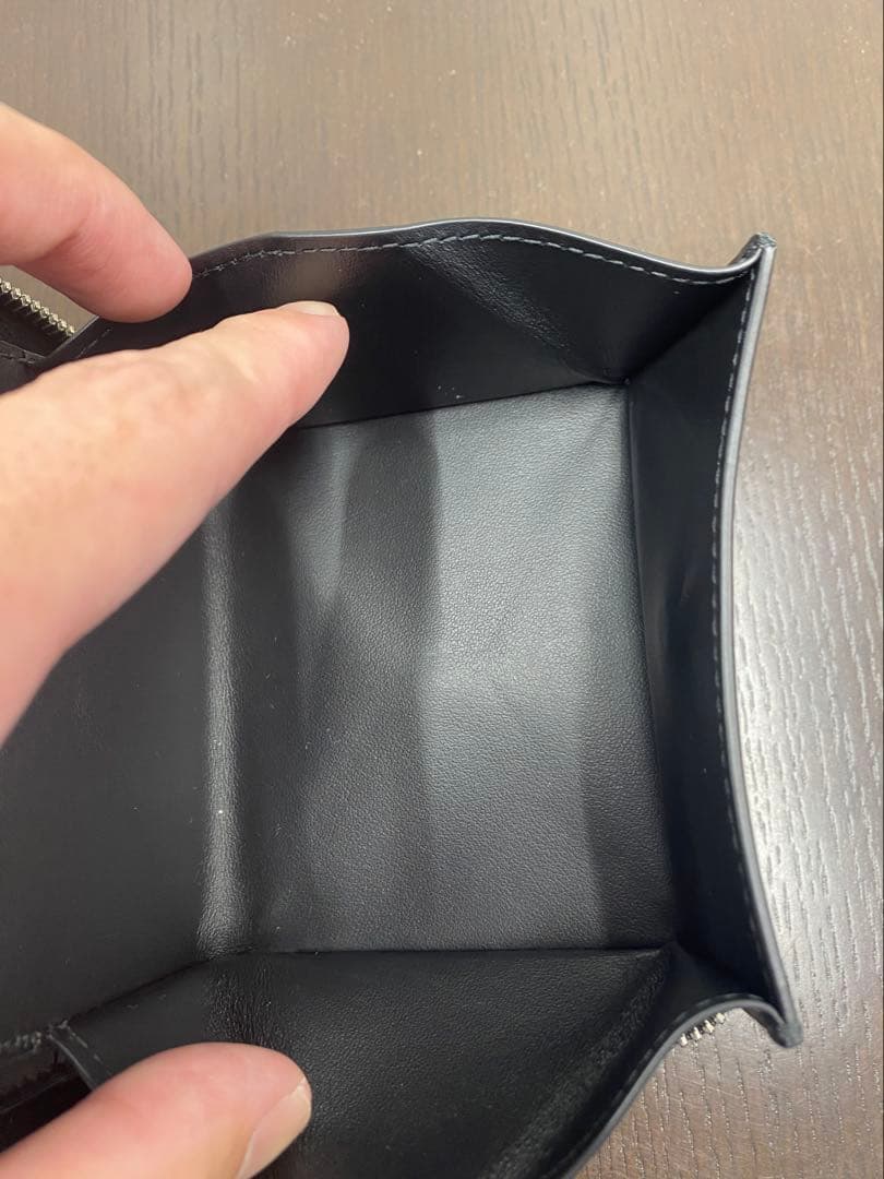 【新品・未使用】BOTTEGA VENETA カセットジップアラウンドウォレット