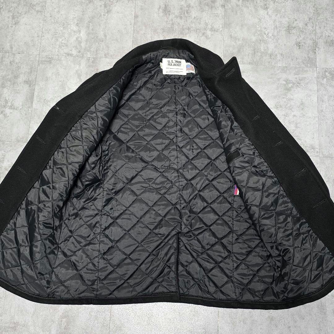 【Schott】ショット 40 U.S.740N ピーコート 米国製 ブラック