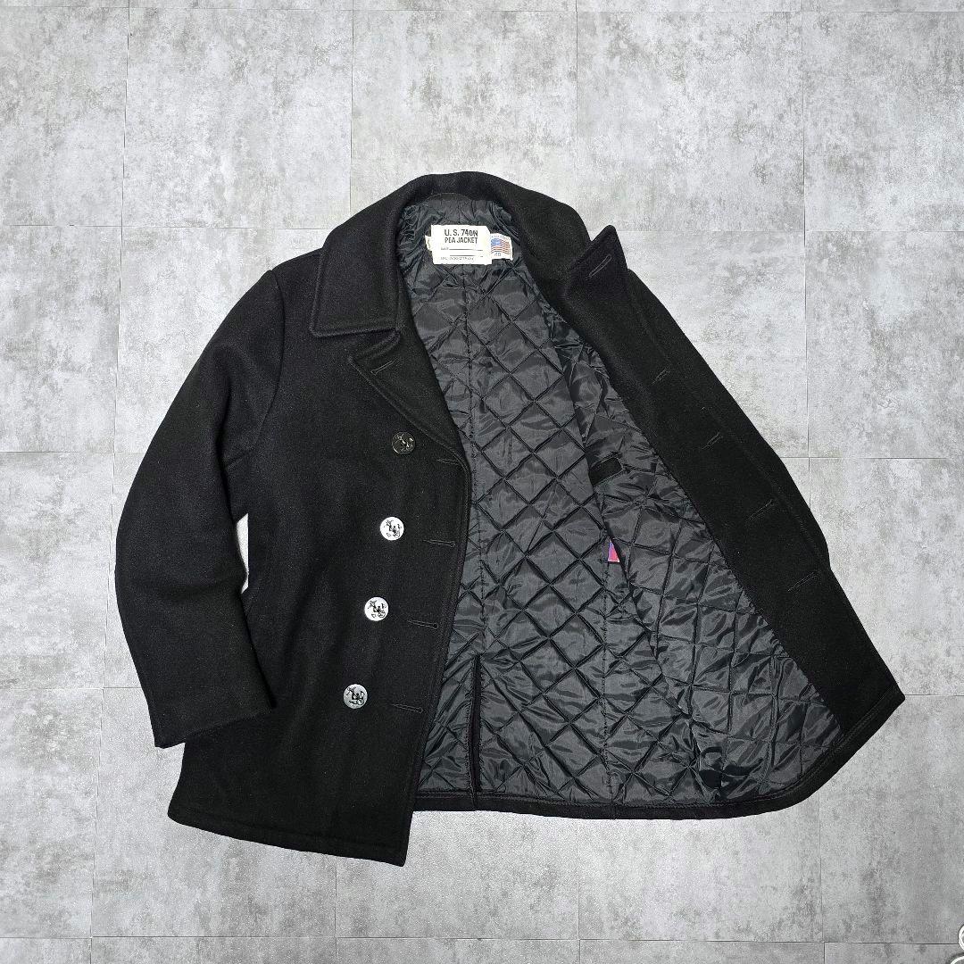 【Schott】ショット 40 U.S.740N ピーコート 米国製 ブラック