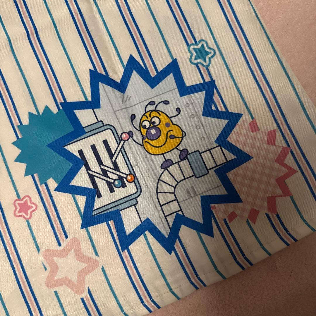 保育士エプロン アンパンマン バイキンマン だだんだん ドキンちゃんコキンちゃん