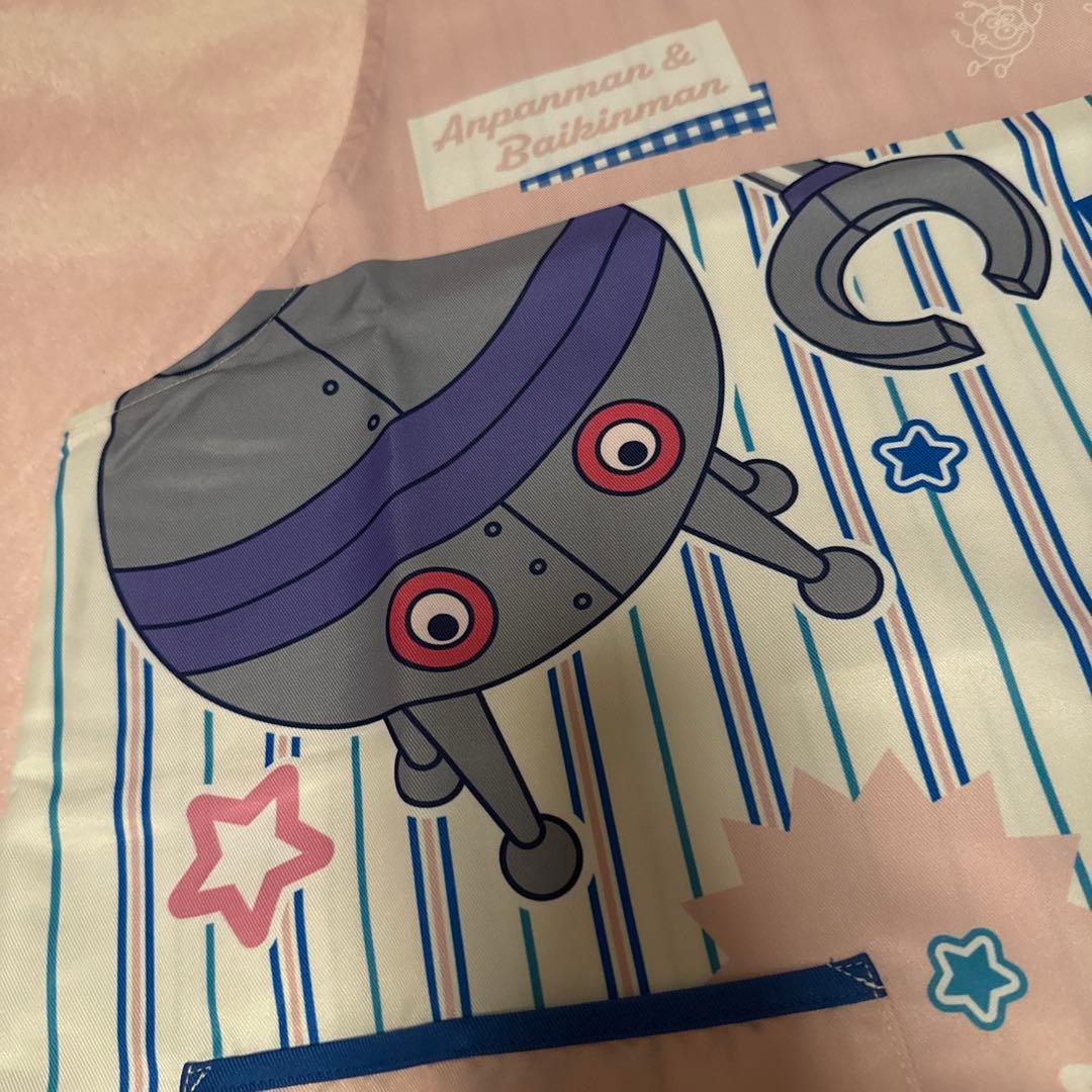 保育士エプロン アンパンマン バイキンマン だだんだん ドキンちゃんコキンちゃん