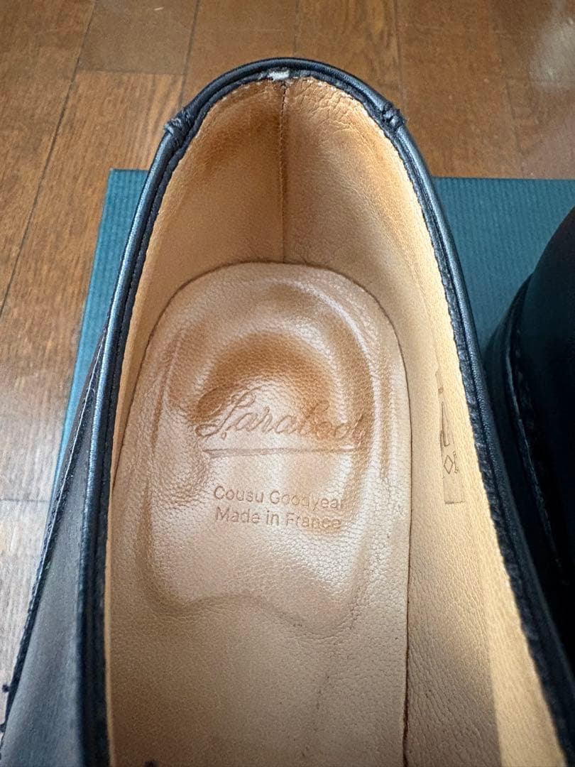 パラブーツ　ドレスシャンボード　ブラック