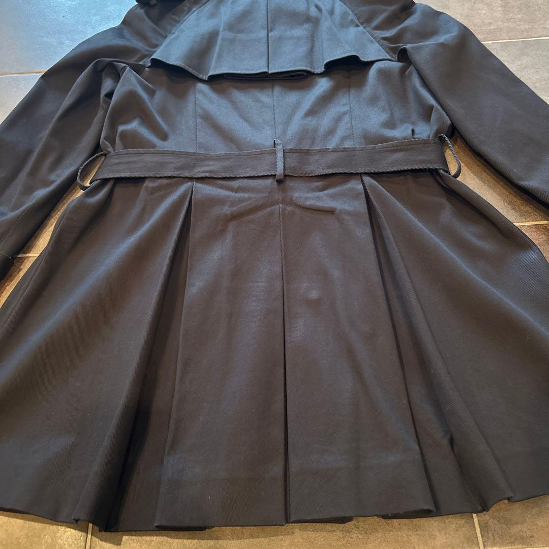 Alexander McQueen コットンフレア トレンチコート38ハンガー付