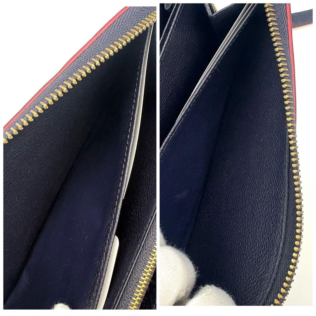 【新型・美品】ルイヴィトン ジッピーウォレット アンプラント マリーヌルージュ