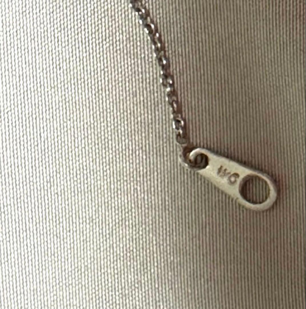 18K WG ネックレス