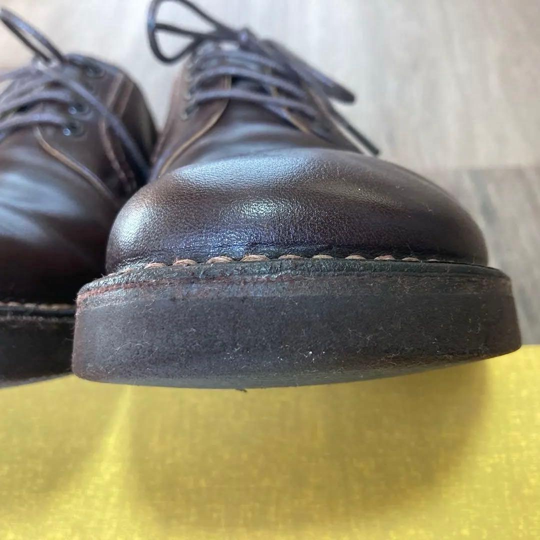 ヒロポン　リーガルウォーカー プレーントゥ ダークブラウン