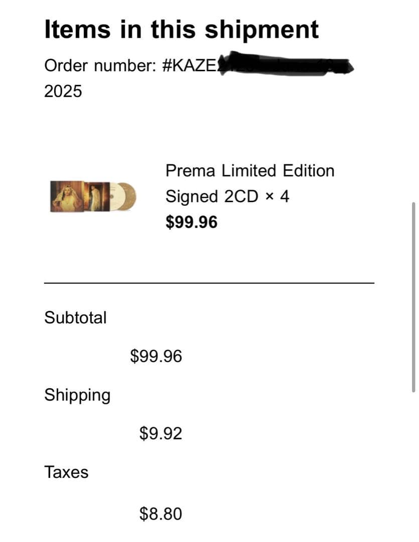 藤井風　Prema limited Edition 直筆サイン入り 2CD