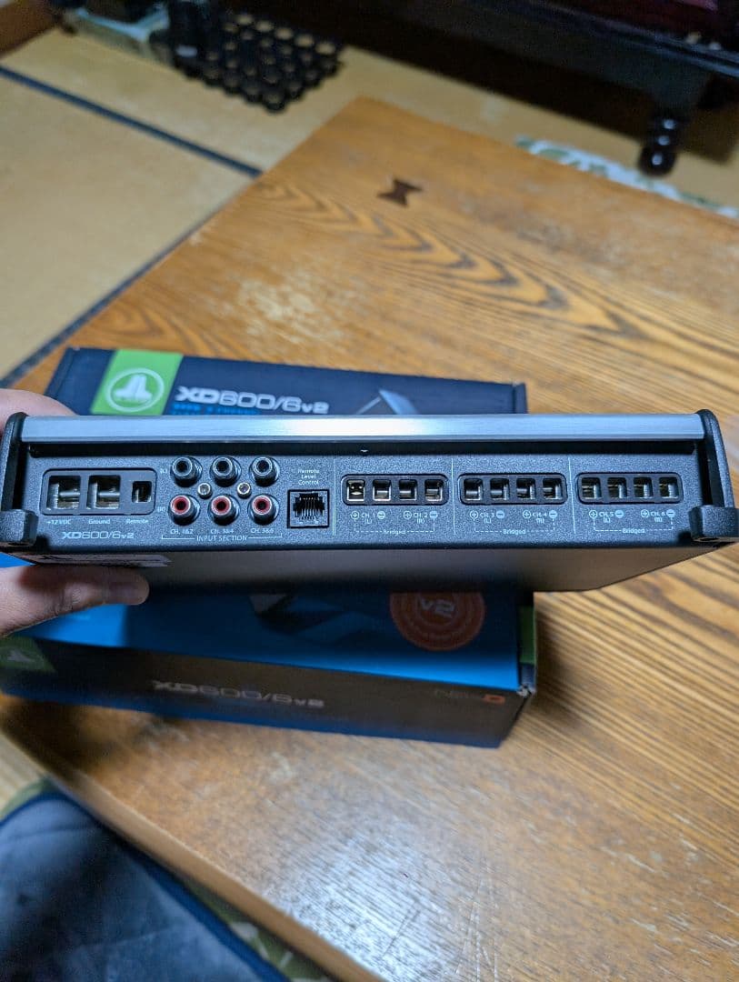 JL Audio XD600/6v2 カーアンプ　極美品