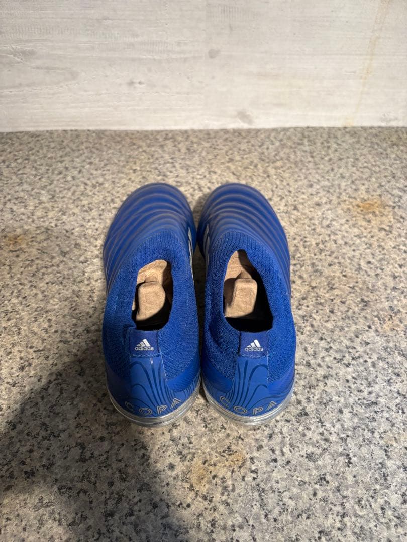 adidas コパ COPA 紐無し サッカーシューズ 青