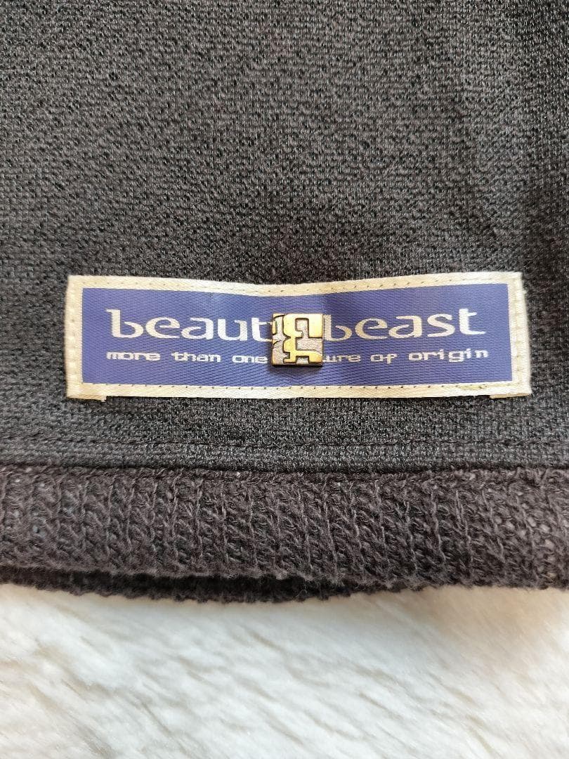 beauty:beast ビューティビースト パズル柄 長袖 カットソー