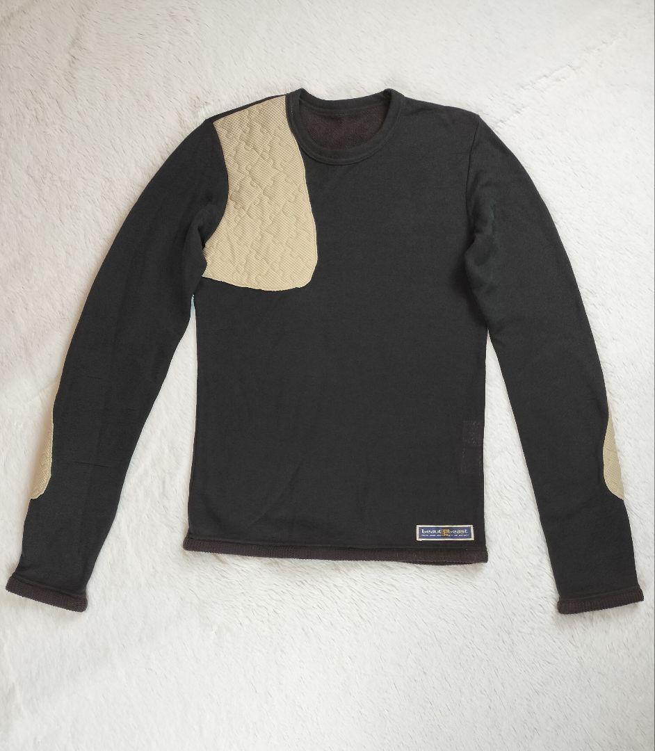 beauty:beast ビューティビースト パズル柄 長袖 カットソー