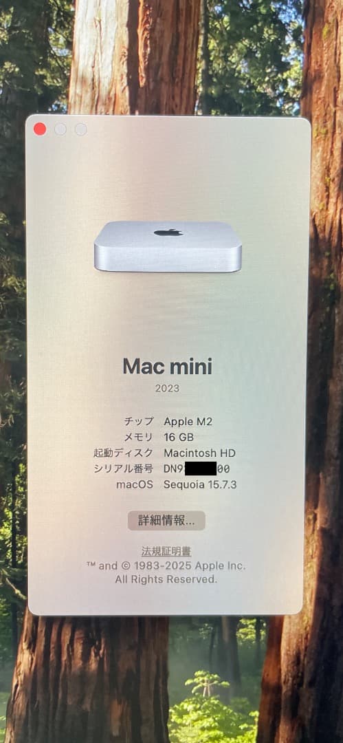 Macデスクトップ Mac mini (2023) M2 8/10 16GB 1TB