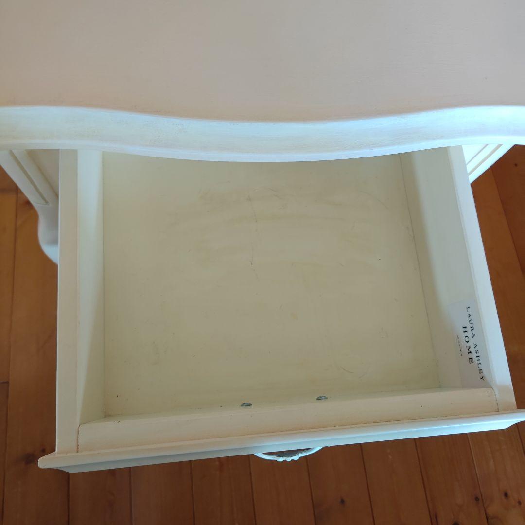 【LAURA ASHLEY】プロバンセル ベッドサイドテーブル ②