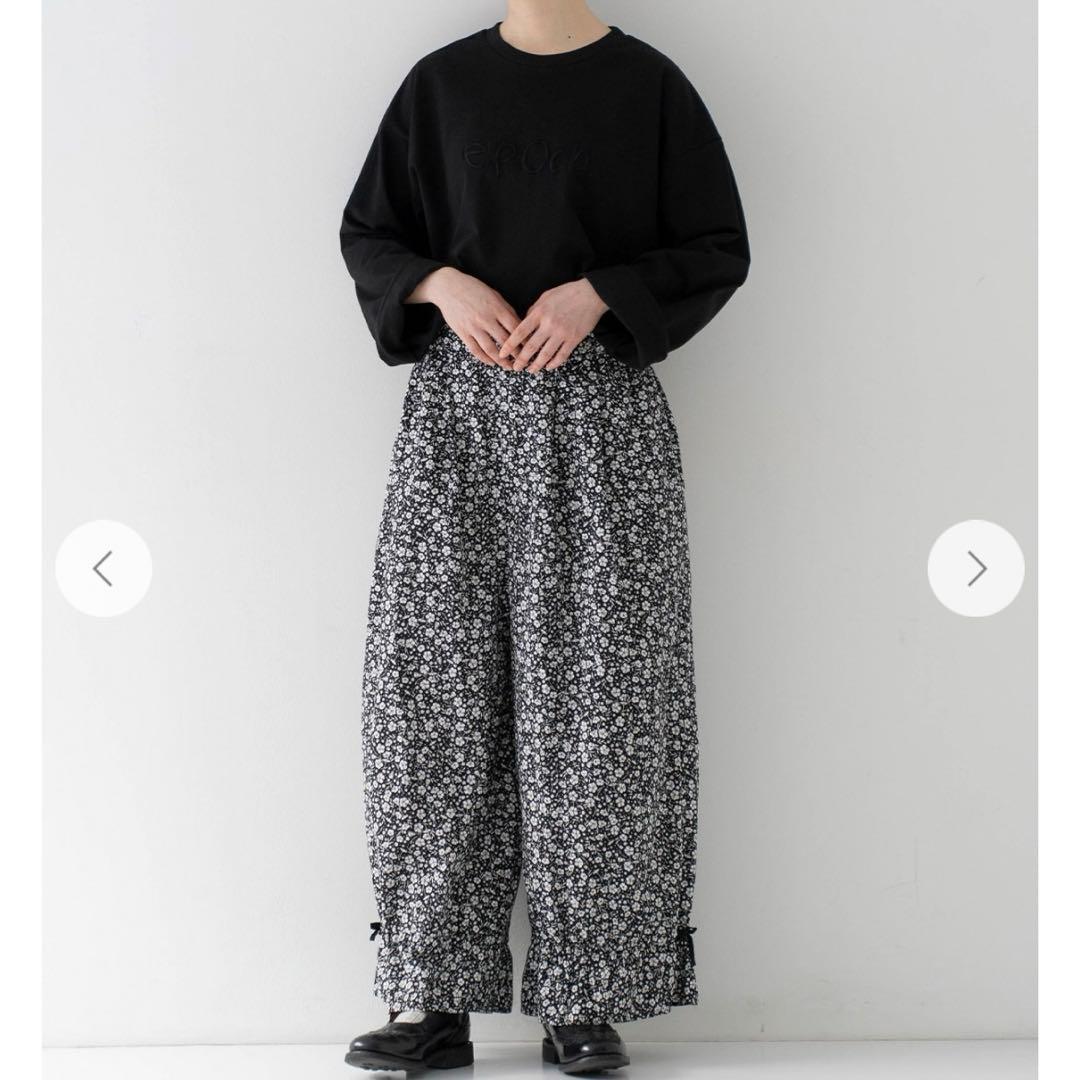 ネストローブ♡ flower pattern リボンパンツ