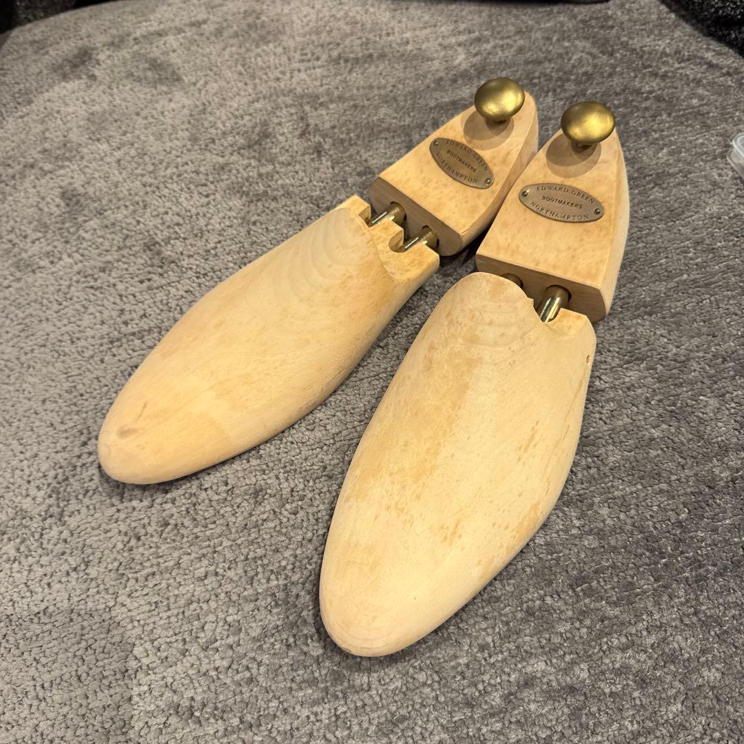 エドワードグリーン 純正シューツリー 革靴 木型 UK7.5E〜8.0E程度