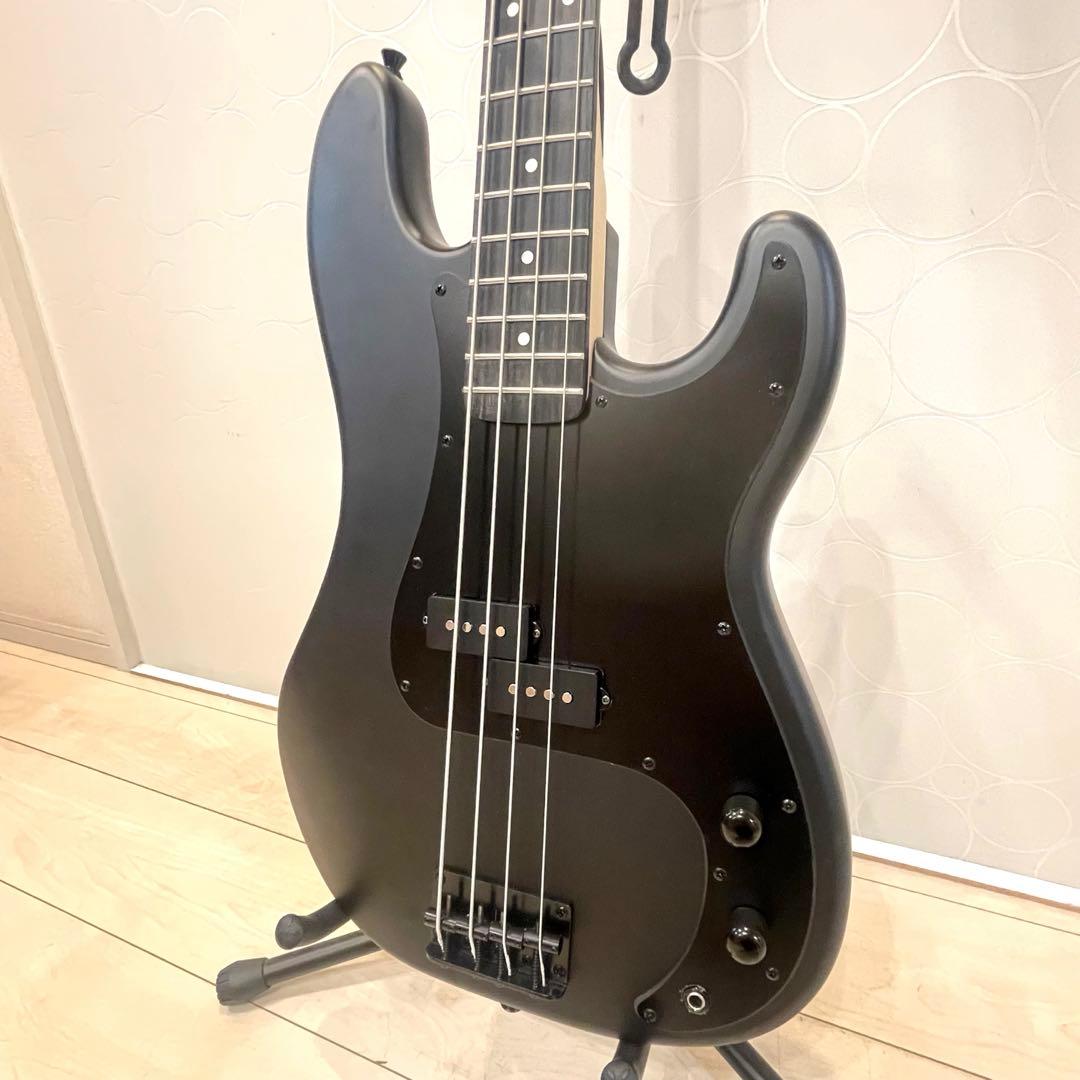 【美品】SELDER エレキベース プレシジョンベース マットブラック PB