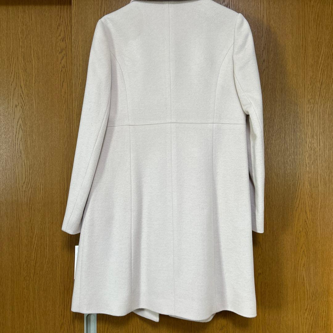 BALMAIN チェスターコート ホワイト