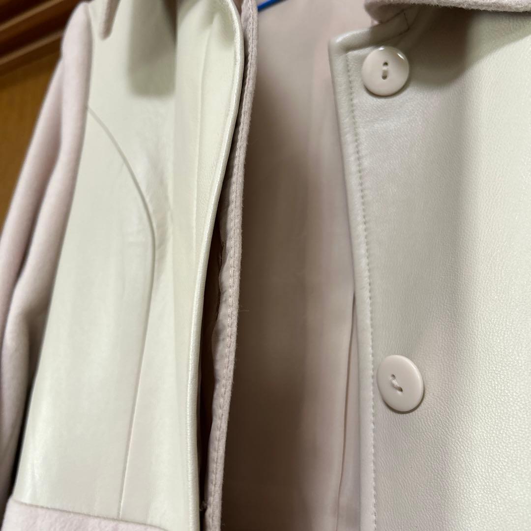 BALMAIN チェスターコート ホワイト